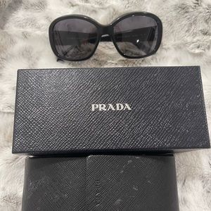 Prada Sunglasses; pre-loved; with case and box